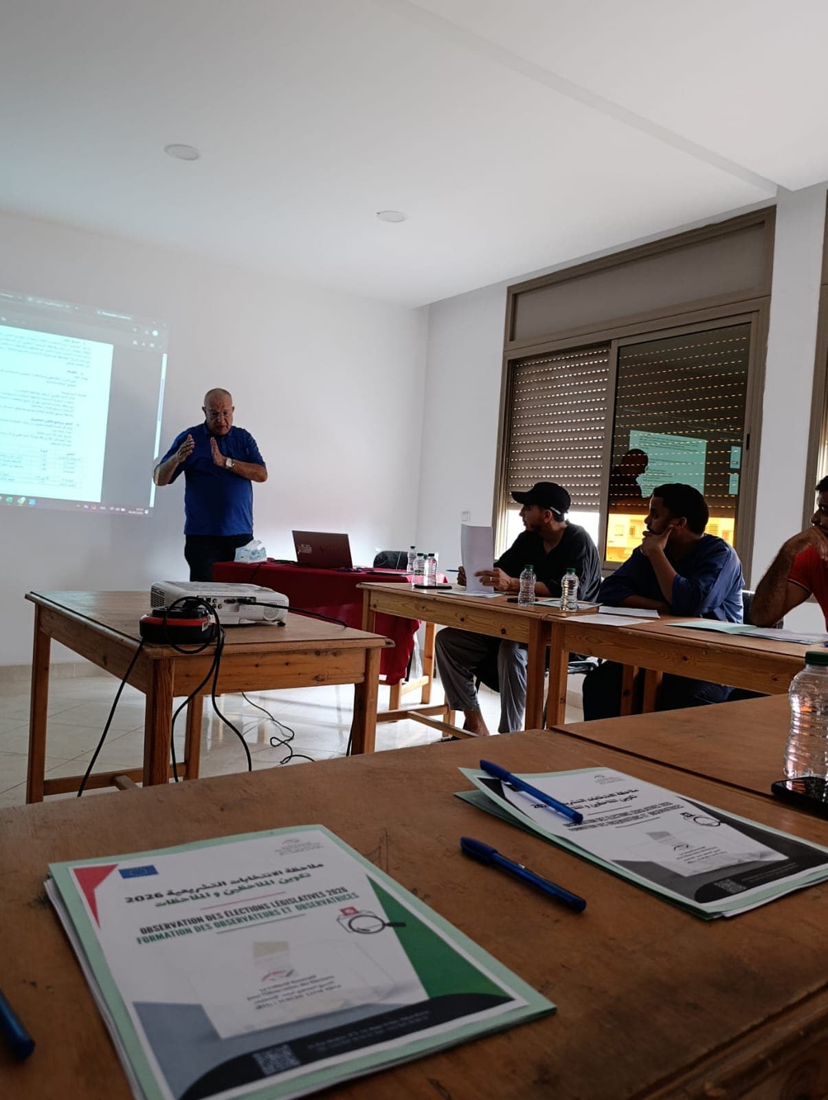 Mr. Mohamed Benlaïdi Leads Training Session for Independent Election Observers Ahead of Legislative Elections